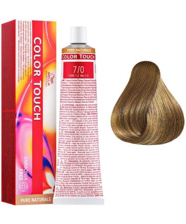 Wella - wella color touch pure naturals 7.0 intense blonde medium 60ml - btsw-161022 - Buy Online on GoSupps.com