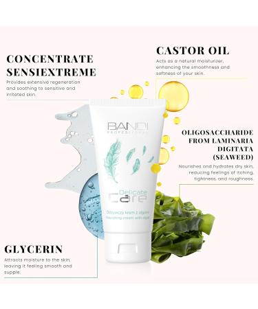  BANDI Bandi Nourishing and Moisturizing Face Cream Regenerating and Soothing for Sensitive Skin Protects Against Irritation - Intense Hydration for Dry and Sensitive Skin - Buy Online on GoSupps.com