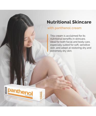 Panthenol Cream - Nourishing Skincare for Sun-Exposed & Sensitive Skin | 30g Moisturizer for Dry Skin Relief - Buy Online on GoSupps.com
