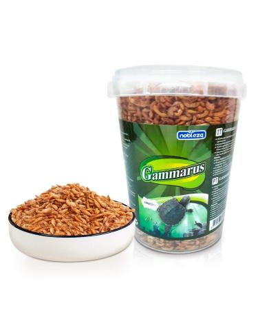Nobleza Gammarus food for turtles and aquatic tortoises made from high-quality natural river shrimp 120g / 1000ml(1)