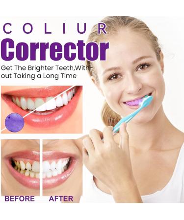 GFOUK Oral Crystal Cleansing Mousse - Tooth Mousse & Stain Removal Foam Purple Toothpaste for Whitening & Caries Prevention (2 Pieces) - Buy Online on GoSupps.com