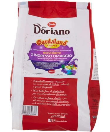  Italian Gourmet E.R. 6 x Doria Doriano Crackers savory biscuits 700g pastries - Buy Online on GoSupps.com