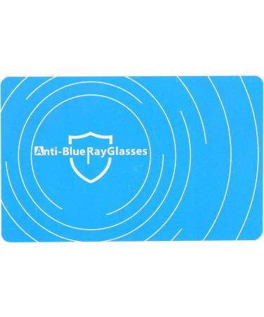 Salutuya Anti-Blue Light Test Tool | Brilliant Test Card for Blue Light Glasses Detection - International Shipping - Buy Online on GoSupps.com
