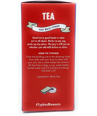 6 TY-PHOO ONE Cup 100 Tea Bags - Buy Online on GoSupps.com