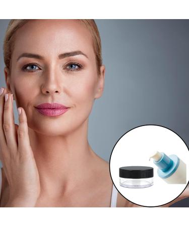 Transparent Empty Jar Set - 6 Mini 5ml Containers with Spatula for Lotion Cream Candles & Cosmetics - Travel Potty Jar for All Your Needs - Buy Online on GoSupps.com