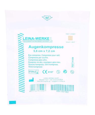 Eye compresses 56x70 mm sterile 5 hours
