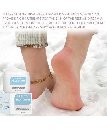 Urea 40% Foot Cream Cracked Heel Repair Cream Foot Cream for Cracked Heels and Dry Skin Cracked Heel Repair Cream Urea Foot Cream Foot Moisturiser Skin Care Hands & Feet Cracked Heel Cream Heel Repair - Buy Online on GoSupps.com