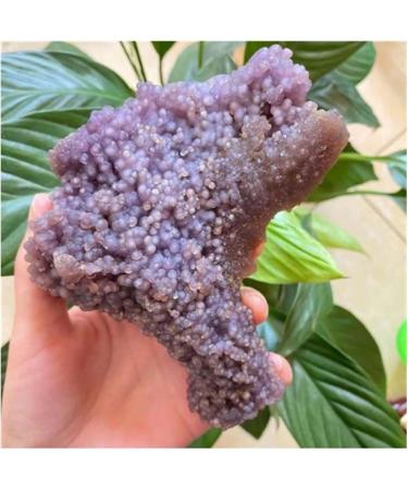 Natural Grape Agate Crystal Mineral Specimen Home Decor Ornaments (Size : 100-110g) - Buy Online on GoSupps.com