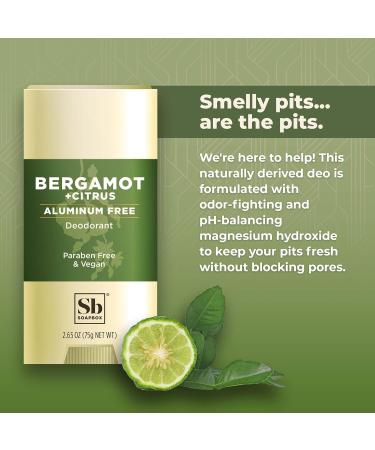 Shop Soapbox Aluminum Free Deodorant 2 Pack - Bergamot & Citrus & Coconut & Vanilla - Vegan Natural Deodorant 2.65oz | International Shipping Available - Buy Online on GoSupps.com