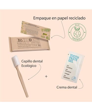 Eco-Friendly Dental Care Set | 200 Travel Toothbrushes & Toothpaste | Individually Packed ko Dental Kits - Buy Online on GoSupps.com