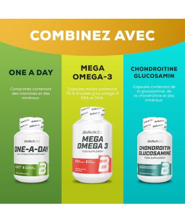  BioTechUSA Vitamin C 1000 + Bioflavonoids BioTechUSA Vitamin C 1000 + Bioflavonoids | Multiple Sources | Immune Support | Cynor - Buy Online on GoSupps.com