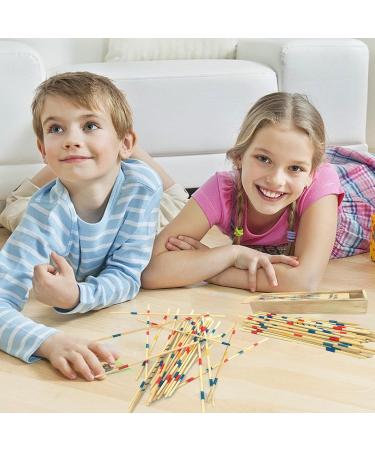 BAOK 5 Pcs Wooden Pickup Sticks - Classic Educational Toy for Kids | 31 Piece Set for Early Development - Buy Online on GoSupps.com