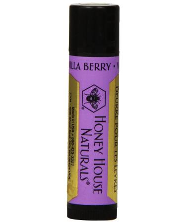 Honey House Naturals Lip Butter Tube - Vanillaberry | Moisturizing Lip Balm - Buy Online on GoSupps.com