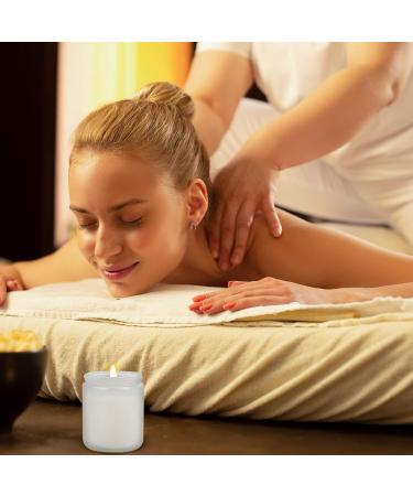Lemon Lavender Scented Candles - Long Lasting Soy Wax Jar | Stress Relief & Home Fragrance | 7 oz - Buy Online on GoSupps.com