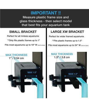 Current USA Orbit LED Tank Mount Bracket - Adjustable, Black - Buy Online on GoSupps.com