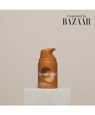 brownkind Glow Moisturizer Hydrating Cream with Niacinamide & Squalane Smooth Texture Radiant Finish Ideal for Melanin-Rich Skin 50ml - Buy Online on GoSupps.com