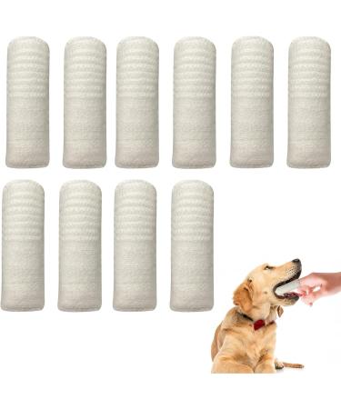 REMEK Teeth for Dogs | Brush Kit Teeth for Dogs 10 Pieces | Teeth for Dogs and Cats Professional Teeth for Dogs and Teeth - Buy Online on GoSupps.com