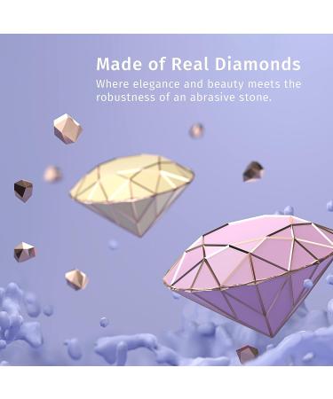 Diamancel Luxury Diamond Nail File - 4 Extra Coarse Grit for Acrylic, Resin & Gel Nails - Buy Online on GoSupps.com