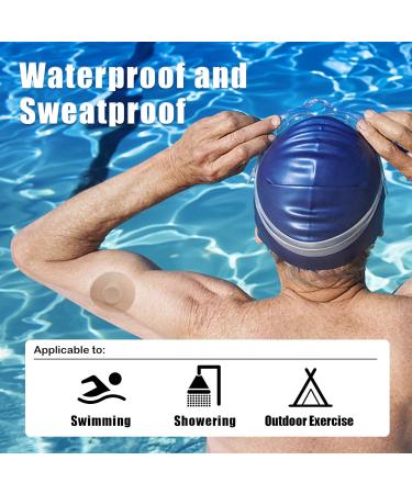 Ceeport Freestyle Adhesive Patches (20 Pack) for Freestyle Libre 2, Enlite, Medtronic Guardian CGM Sensors - Waterproof & Sweatproof Tan Sensor Covers - Buy Online on GoSupps.com