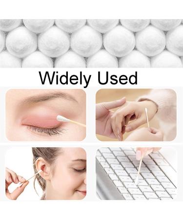 Buy Tingdongwei 400 Eco-Friendly Bamboo Cotton Swabs | 100% Biodegradable & Plastic-Free Ear Sticks - Perfect for Eco-Conscious Consumers - Buy Online on GoSupps.com