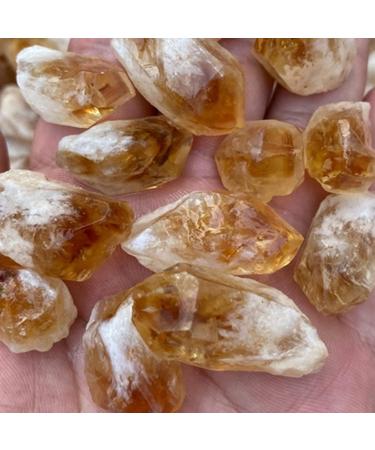 Natural Crystal Rough Random Rough Natural Citrine Point Quartz Cluster Raw Rock Ornaments Home Decoration 20 mm Citrine Point - Buy Online on GoSupps.com