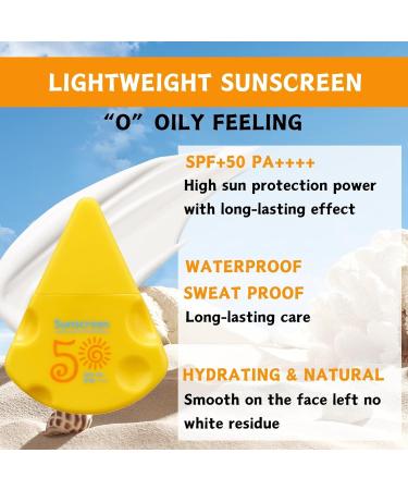 Spf 50 Face Moisturiser - Sunscreen Spf 50-50 Spf Face Moisturiser for Oily Dry Mixed Skins - Factor 50 Face Cream - High Sun Protection Power Sun cream - Hydrating Face Sunscreen - Buy Online on GoSupps.com