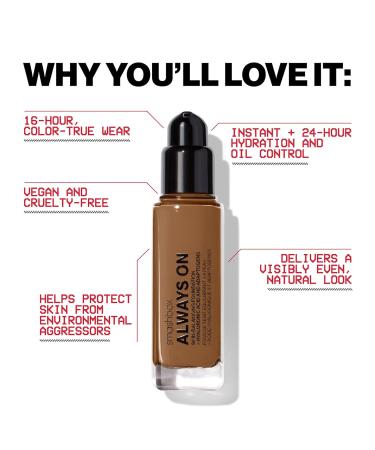 Smashbox Foundation with Hyaluronic Acid - Fair / Light - 1 Fl Oz. - Buy Online on GoSupps.com