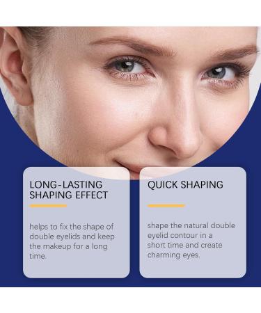 Lot de 2 cr mes double eyelid longue dur e imperm ables s chage rapide non collantes pour des paupi res l'aspect naturel douces faciles appliquer et enlever 2 pi ces. - Buy Online on GoSupps.com