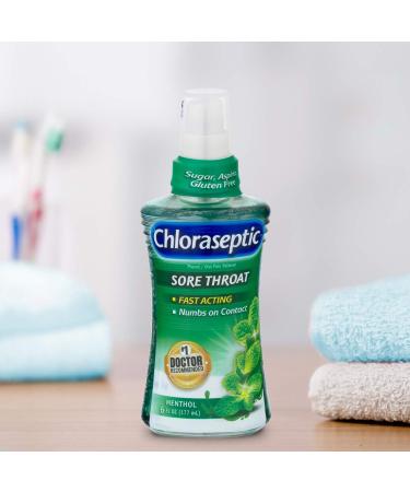 Chloraseptic Throat Spray (Menthol) - Fast Acting Relief for Sore Throats - Buy Online on GoSupps.com