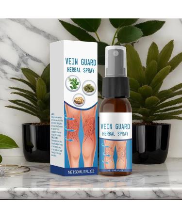  Wcybym Vein Guard Herbal Spray soothing leg spray fast-absorbing formula skin hydration support 30ml bottle for daily use at home or while traveling - Buy Online on GoSupps.com