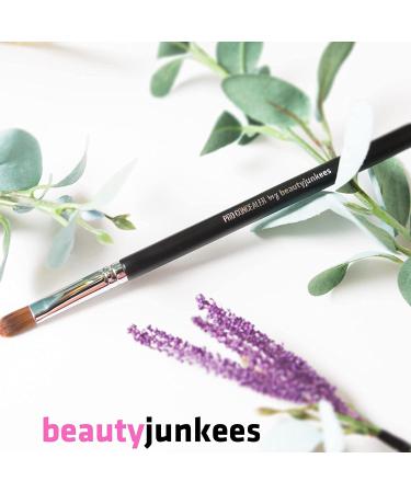 Flat Concealer Brush - Precision Makeup Tool for Eyes, Brows, and Eyelids | Synthetic Bristles for Blending Liquid, Cream, and Powder Products | Cruelty-Free - Buy Online on GoSupps.com