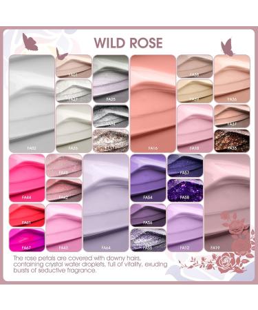 ROSALIND 32 Pieces UV Gel Nail Polish Shellac Colour Gel Set 28 Colours UV Varnish Soak Off Nail Polish Set for Nail Design 03 - Buy Online on GoSupps.com