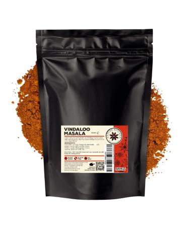 Nature Kitchen Vindaloo Masala (Hot) 500G Seasoning Spices And Herbs. Gluten-Free and Vegan Everyday Cooking Blends For Marinades Sauces Frying Baking Or Grilling