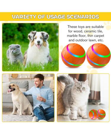 Shop Interactive Self-Strolling Dog Toy Ball - Wicked Ball with Remote Control | Intelligent Automatic Dog Toy for All Breeds - Buy Online on GoSupps.com