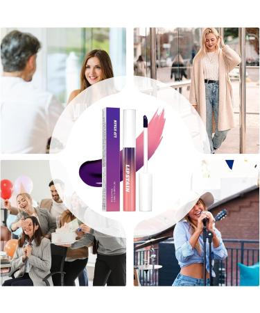 Peel-Off Lipstick Matte Durable Waterproof Tear-Off Lipstick 2ml for Women Girls - Buy Online on GoSupps.com