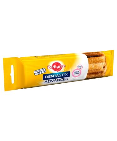 Pedigree Dentastix Advanced - Dental Care Chews - Dog Treats for Medium Dogs - 9 Sticks