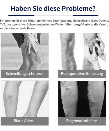 Medical Compression Stockings 20-30 mmHg for Men & Women - Ankle Support for Varicose Veins - Gradient Compression - Beige & Black - Buy Online on GoSupps.com