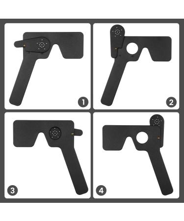 Ophthalmic Eye Occluder with 14 Holes | Ideal for Eye Exams | Black - Buy Online on GoSupps.com