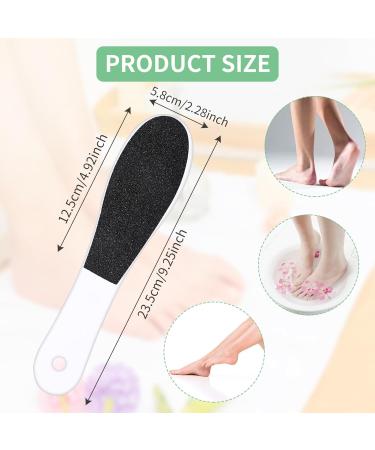 4 Pieces Double-Sided Foot File Foot Rasp File Dead Skin Remover Foot Scrubber Disposable Foot Rasp Manicure File Callus Hard Skin Remover for Dry Cracked Feet Dead Skin Calluses Cracks - Buy Online on GoSupps.com