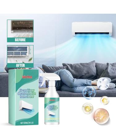 Generic No Wash Air Conditioner Coil Cleaner Spray - Heavy Foam Detergent for Effective AC Cleaning | Household AC Maintenance (1 Pc - Buy Online on GoSupps.com