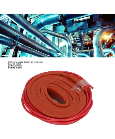 Waterproof Flexible Silicone Heating Band Insulation Heater - 15x1000mm 40W for Oil Pipe (DC12V) - Industrial Use - Buy Online on GoSupps.com