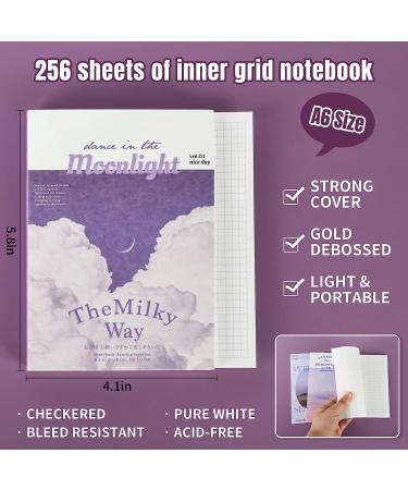 348pcs Scrapbook Kit with Aesthetic Paper, Stickers, Washi Tape - Art Journaling Set for Bullet Journal, Planners - DIY for Adults, Teens, Girls - Moonlight Theme - Buy Online on GoSupps.com