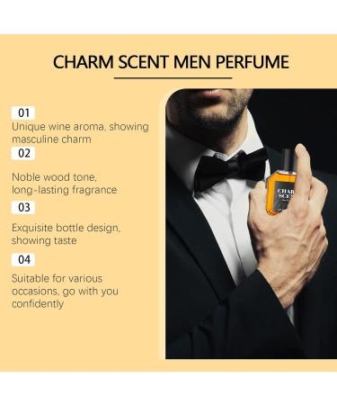 lisade Men's Charm Scent Perfume Cedarwood Long-lasting Fragrance Pheromone Oil for Men To Attract Women Pheromone Perfume for Man Pheromone Essential Oil (1 PCS) - Buy Online on GoSupps.com