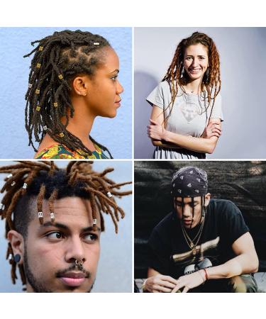 Vegcoo 150-Piece Dreadlocks Hair Accessories Set | Gold & Silver Hair Pearls Rings & Jewelry for Braids | Festival Hair Accessories for Men & Women - Buy Online on GoSupps.com