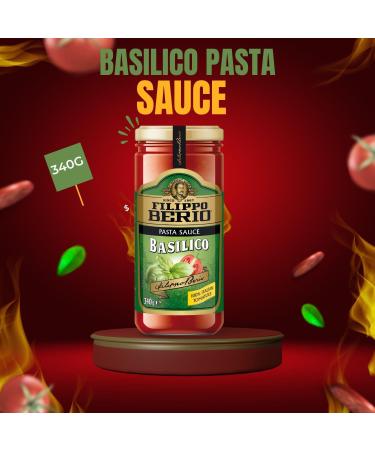 Filippo Berio Pesto Sauce Pick N Mix - Choose From Jar with 4 Flavours | Arrabbiata Basilico Chargrilled Vegetables and Olive Pasta-Sauce Vegan & Vegetarian No Preservatives - Pack of 3 x 340g - Buy Online on GoSupps.com
