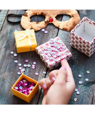 2800pcs 6MM Silver Loose Cup Sequins for Crafts, Sewing & Decorations | Naler Embroidery Sequins - Buy Online on GoSupps.com