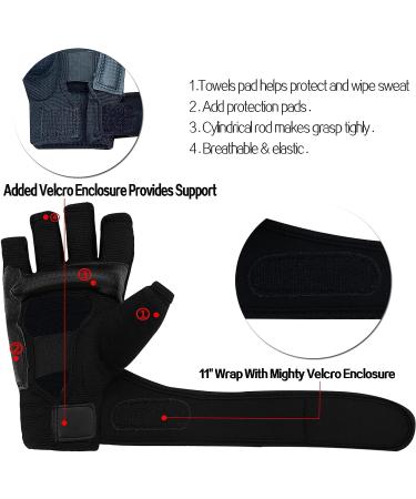 Taekwondo Sparring Gloves & Protectors Set - Half Finger, Premium Wrist Wraps, Ankle Support - Black, Large - For Boxing, Kickboxing, Men, Women, Kids Training - Buy Online on GoSupps.com