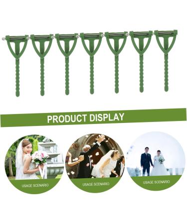 1 Set 100pcs Diy Corsage Material Plant Magnets Boutonniere Flower Brooch Accessories T-shape Brooch - Buy Online on GoSupps.com