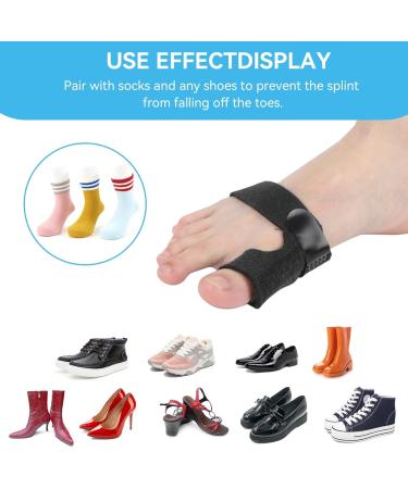 Agate Toe Clasp for Hallux Valgus Correction - Injured Toe Support & Straightener - Men's & Women's Toe Protection - Buy Online on GoSupps.com