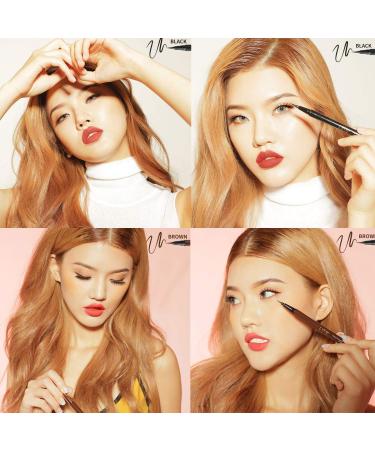 LIPHIP Smudge-Proof Liquid EyeLiner Pen - Sharp Fine Tip - Black - Buy Online on GoSupps.com